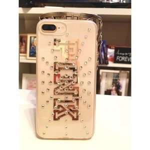 iPhone 8+ PINK Bling Phone Case